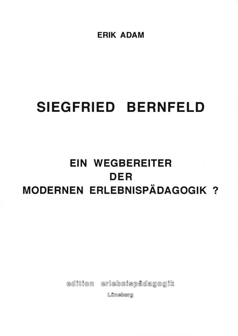 Siegfried Bernfeld ZIELVerlag